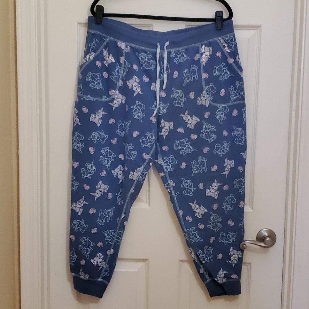 Thumper crop sweat pants